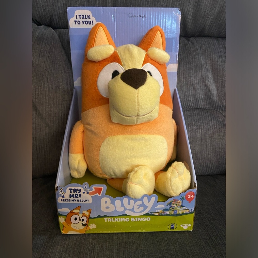 Bluey Bingo Talking Plush